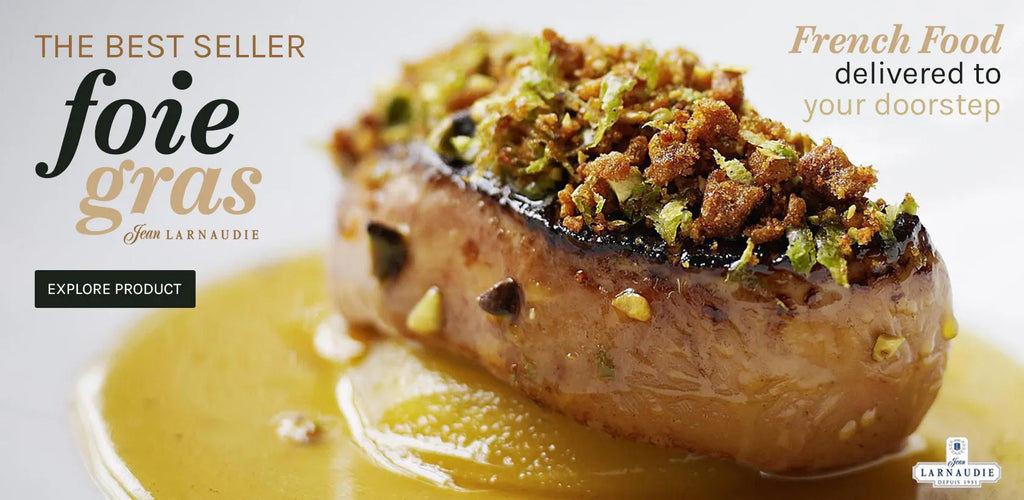 The best seller, foie gras by Jean Larnaudie. French food delivered to your doorstep. 