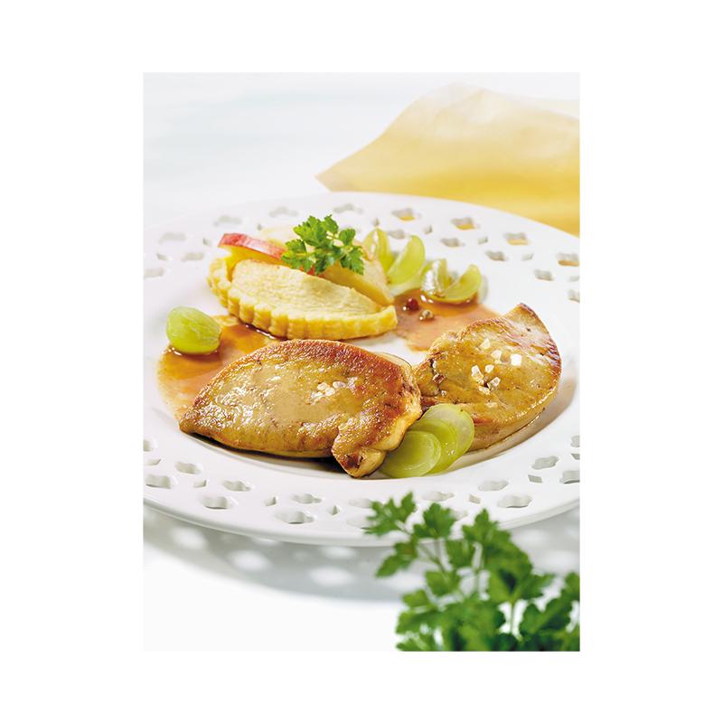 Jean Larnaudie Frozen Duck Foie Gras Escalope - 1kg - gourmet-de-paris-london